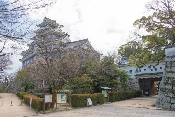 Okayama Japon Château Okayama Okayama Japon Tour Principale Construite Origine — Photo