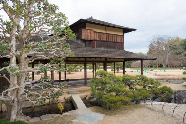 Okayama Japon Jardin Korakuen Okayama Japon Korakuen Été Construit 1700 — Photo