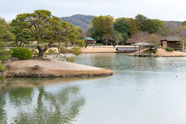 Okayama Japan Korakuen Garden Okayama Japan Korakuen Werd Gebouwd 1700 — Stockfoto