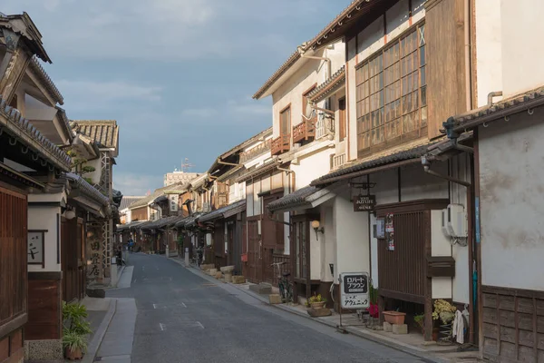 Okayama Japonsko Historická Čtvrť Kurashiki Bikan Známé Turistické Místo Kurashiki — Stock fotografie