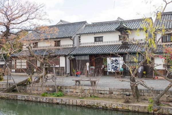 Okayama Japão Kurashiki Bikan Bairro Histórico Ponto Turístico Famoso Kurashiki — Fotografia de Stock