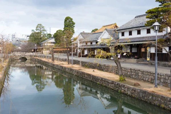 Okayama Japan Kurashiki Bikan Historiska Kvarter Berömd Turistort Kurashiki Okayama — Stockfoto