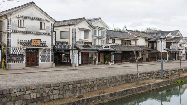 Okayama Japonya Kurashiki Bikan Tarihi Bölgesi Kurashiki Okayama Japonya Ünlü — Stok fotoğraf