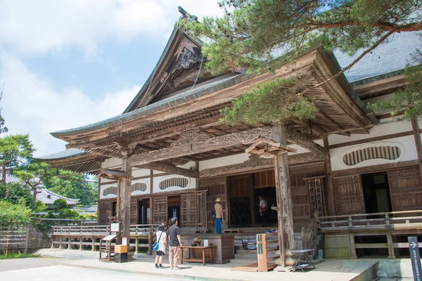 Iwate Ιαπωνία Ναός Chusonji Στο Hiraizumi Iwate Ιαπωνία Chusonji Temple — Φωτογραφία Αρχείου