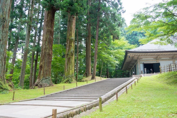 Iwate Japonya Japonya Hiraizumi Iwate Japonya Daki Chusonji Tapınağı Ndaki — Stok fotoğraf