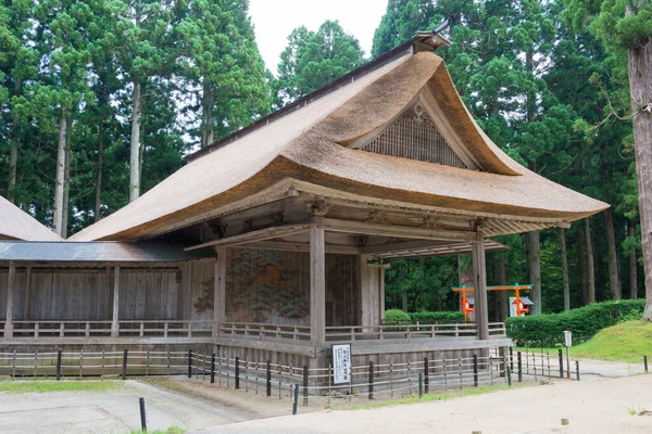 Iwate Ιαπωνία Noh Theater Hakusan Jinja Shrine Hiraizumi Iwate Ιαπωνία — Φωτογραφία Αρχείου
