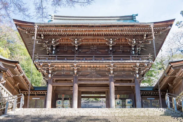 Gifu Japan Inaba Shrine Gifu Gifu Prefecture Japan 神龛有超过1900年的历史 — 图库照片