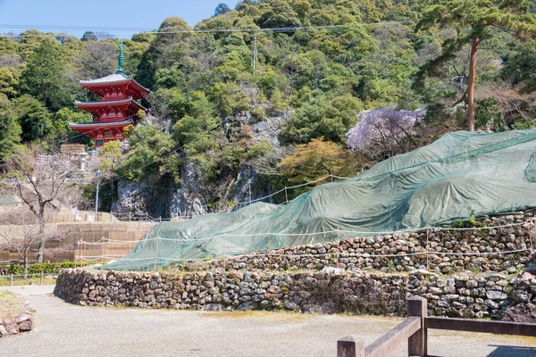Gifu Japan Ruinerna Gifu Slott Gifu Japan Det National Historic — Stockfoto