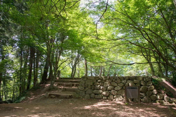 Gifu Japón Ruinas Del Castillo Tkayama Parque Shiroyama Sitio Histórico — Foto de Stock