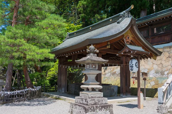 Gifu Japão Santuário Sakurayama Hachimangu Local Histórico Famoso Takayama Gifu — Fotografia de Stock