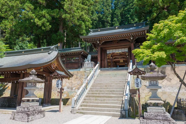 Gifu Japonya Sakurayama Hachimangu Türbesi Takayama Gifu Japonya Ünlü Bir — Stok fotoğraf