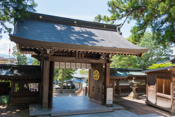 Gifu Japonya Sakurayama Hachimangu Türbesi Takayama Gifu Japonya Ünlü Bir — Stok fotoğraf