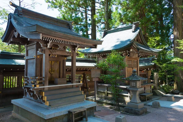 Gifu Japão Santuário Sakurayama Hachimangu Local Histórico Famoso Takayama Gifu — Fotografia de Stock