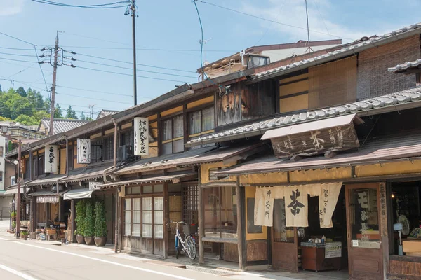 Gifu Japonsko Takayama Old Town Takayamě Gifu Japonsko Slavné Historické — Stock fotografie