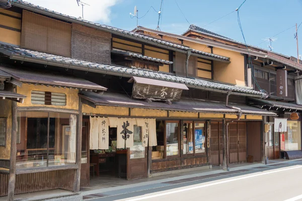 Gifu Japonsko Takayama Old Town Takayamě Gifu Japonsko Slavné Historické — Stock fotografie