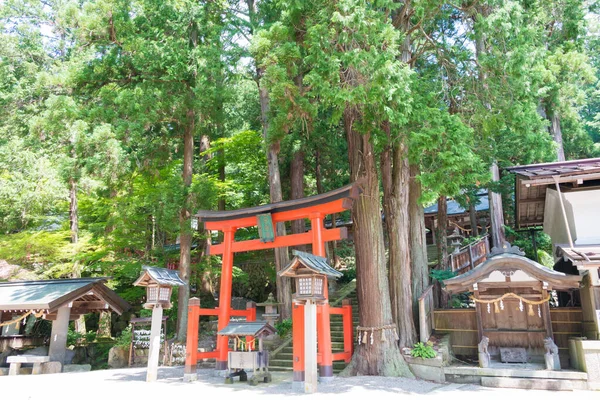 Gifu Japan Hie Shrine 日本吉福市高山市的名胜古迹 — 图库照片