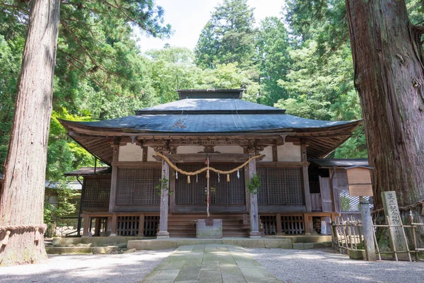Gifu Japonsko Svatyně Hie Slavné Historické Místo Takayamě Gifu Japonsko — Stock fotografie