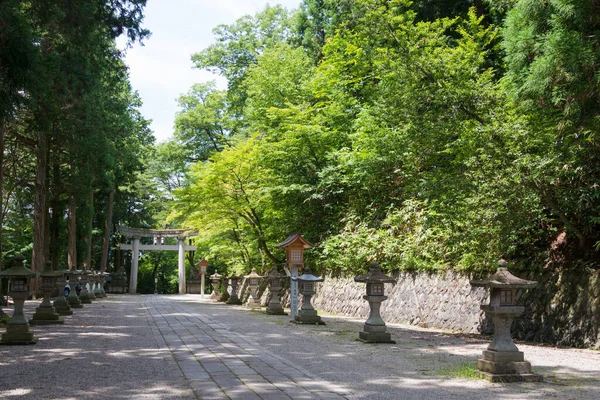 stock image Gifu, Japan - Approach to Hie Shrine. a famous historic site in Takayama, Gifu, Japan.