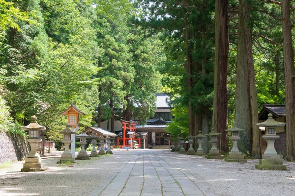 Gifu Japonya Hie Shrine Yaklaş Takayama Gifu Japonya Ünlü Bir — Stok fotoğraf