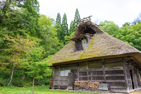 Gifu Japan Hida Folk Village 日本Gifu市Takayama的一个著名露天博物馆和历史遗迹 — 图库照片