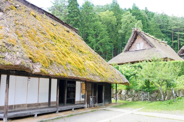 Gifu Japan Hida Folk Village 日本Gifu市Takayama的一个著名露天博物馆和历史遗迹 — 图库照片