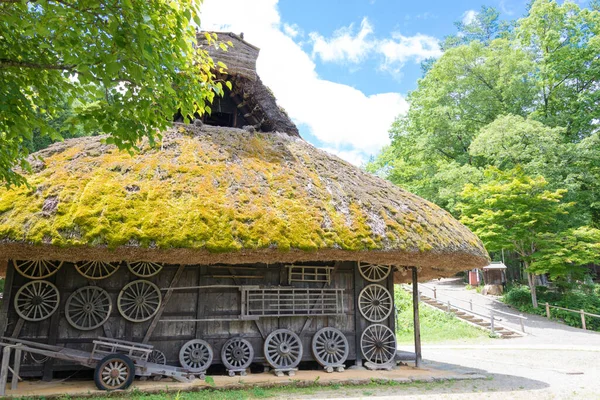 Gifu Japan Hida Folk Village Ein Berühmtes Freilichtmuseum Und Historische — Stockfoto
