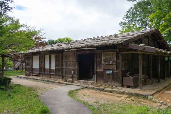 Gifu Japonya Hida Halk Köyü Takayama Gifu Japonya Ünlü Bir — Stok fotoğraf