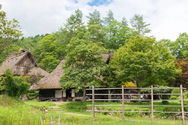 Gifu Japan Hida Folk Village Ein Berühmtes Freilichtmuseum Und Historische — Stockfoto