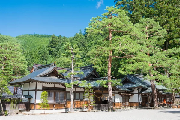 Gifu Japon Août 2017 Sanctuaire Hida Ichinomiya Minashi Site Historique — Photo