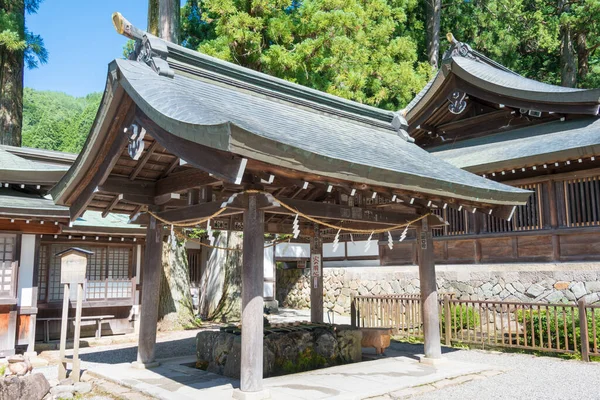 Gifu Ιαπωνία Hida Ichinomiya Minashi Shrine Ένα Διάσημο Ιστορικό Μέρος — Φωτογραφία Αρχείου