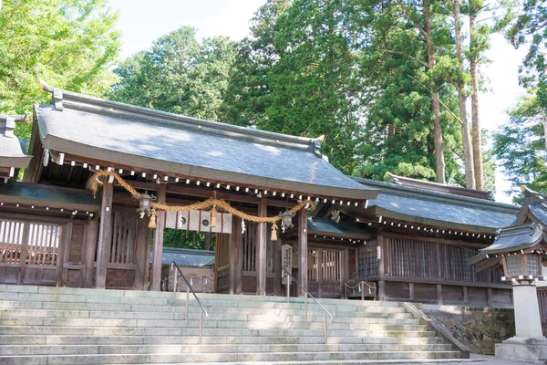 Gifu Japão Santuário Hida Ichinomiya Minashi Local Histórico Famoso Takayama — Fotografia de Stock