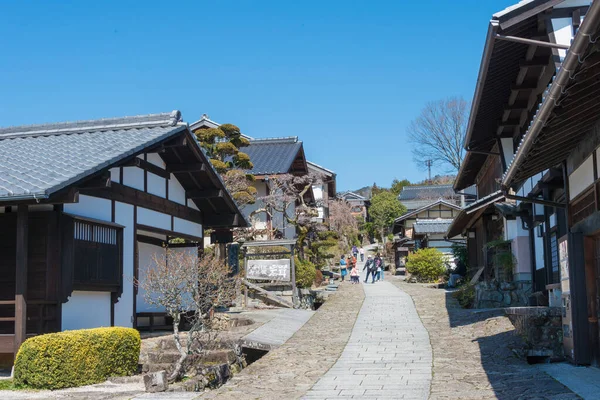 Gifu Japonia Magome Juku Nakatsugawa Gifu Japonia Magome Juku Było — Zdjęcie stockowe