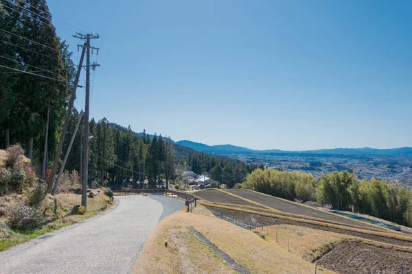 Gifu Japan Vacker Naturskön Utsikt Från Mellan Magome Juku Och — Stockfoto