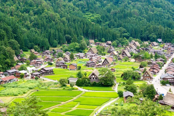 Gifu Japan Gassho Zukuri Huse Ogimachi Village Shirakawago Gifu Japan - Stock-foto