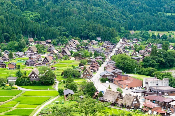 Gifu Japón Gassho Zukuri Casas Ogimachi Village Shirakawago Gifu Japón —  Fotos de Stock