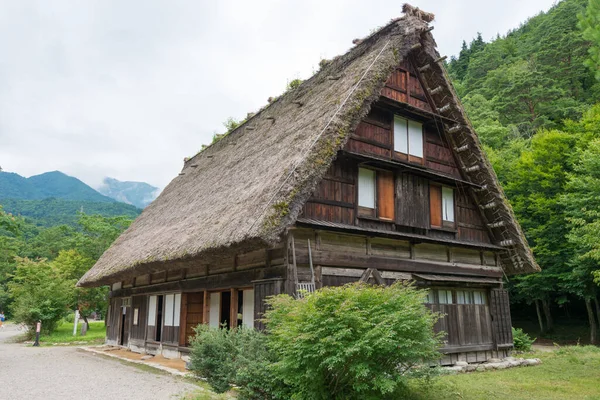 Gifu Japón Old Higashi Shina Family House Gasshozukuri Minkaen Outdoor — Foto de Stock