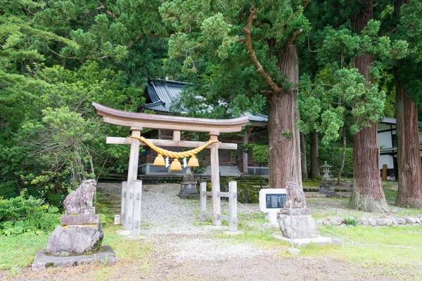 Gifu Japão Santuário Hatoya Hachiman Shirakawago Gifu Japão Local Histórico — Fotografia de Stock