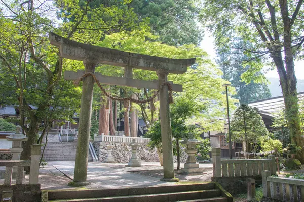 Gifu Japonya Keta Wakamiya Tapınağı Japonya Gifu Hida Ünlü Bir — Stok fotoğraf
