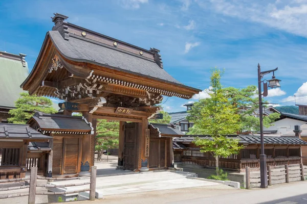 Gifu Japan Shinshuji Temple Hida Furukawa Old Town Famous Historic — Stock Photo, Image
