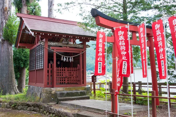 Gifu Japan Ruinen Der Burg Von Masushima Eine Berühmte Historische — Stockfoto