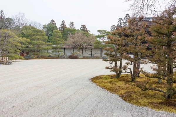 Kjóto Japonsko Chrám Ninna Japonském Kjótu Součástí Historických Památek Starověkého — Stock fotografie
