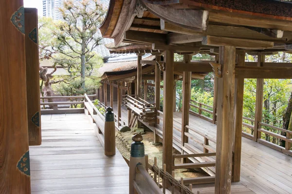 Kyoto Japón Templo Ninna Kyoto Japón Forma Parte Los Monumentos —  Fotos de Stock