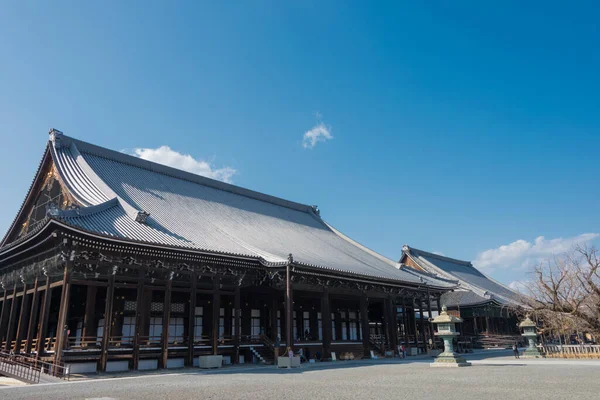 Kyoto Japonya Japonya Daki Nishi Hongan Tapınağı Antik Kyoto Tarihi — Stok fotoğraf
