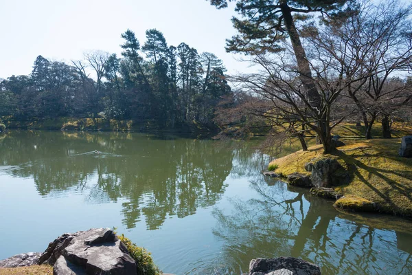 Kioto Japonia Pałac Cesarski Sento Sento Gosho Kioto Japonia Jest — Zdjęcie stockowe