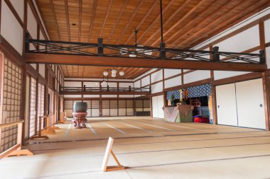 Kyoto, Japonya - Kyoto, Japonya 'daki Tenryu-ji Tapınağı. Antik Kyoto Tarihi Anıtları 'nın (UNESCO Dünya Mirası Sitesi) bir parçasıdır (Kyoto, Uji ve Otsu Şehirleri)..