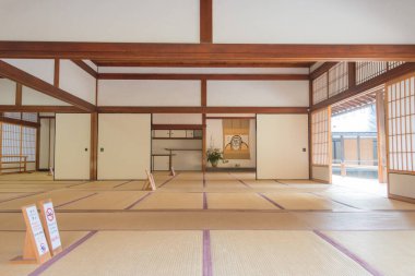 Kyoto, Japonya - Kyoto, Japonya 'daki Tenryu-ji Tapınağı. Antik Kyoto Tarihi Anıtları 'nın (UNESCO Dünya Mirası Sitesi) bir parçasıdır (Kyoto, Uji ve Otsu Şehirleri)..