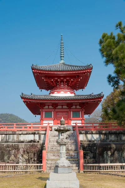 Kyoto Japón Pagoda Templo Daikaku Kyoto Japón Sitio Fue Originalmente — Foto de Stock