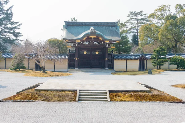 Kjóto Japonsko Chrám Daikaku Japonském Kjótu Původně Zde Sídlil Císař — Stock fotografie