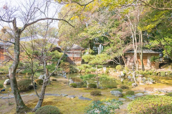 Kyoto Japonya Japonya Kyoto Daki Daikaku Tapınağı Arazi Aslında Mparator — Stok fotoğraf