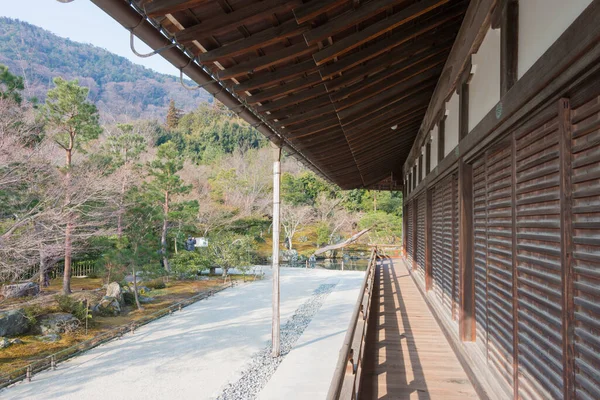 Kjóto Japonsko Chrám Tenryu Japonském Kjótu Součástí Historických Památek Starověkého — Stock fotografie